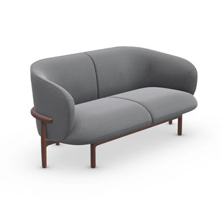 Mela Sofa - sofa - Artisan - Europäische Nuss A03 - Stoff - Remix 152