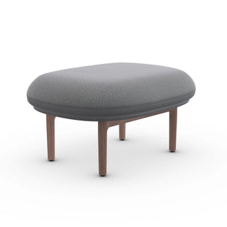 Mela Loungesessel - Loungesessel - Artisan - Loungesessel mit Ottoman - Amerikanische Nuss A01