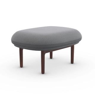 Mela Loungesessel - Loungesessel - Artisan - Loungesessel mit Ottoman - Europäische Nuss A03