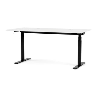 HILOW2160 Schreibtisch - Schreibtisch - Montana Furniture - Schwarz - Snow Microlaminat