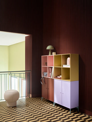 Show Bücherregal Selection - Bücherregal - Montana Furniture - Acacia - Beine - Schwarz