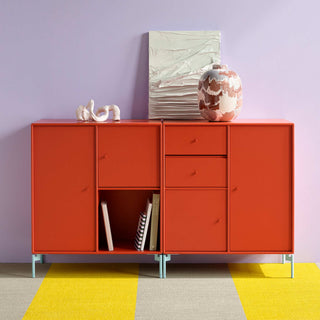 Couple Sideboard Selection - Sideboard - Montana Furniture - Anthracite - Gestell Chrom