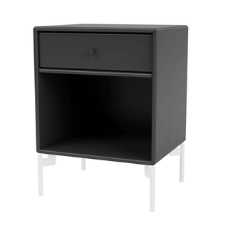 Dream Nachttisch Selection - Nachttisch - Montana Furniture - Anthracite - Beine - Snow