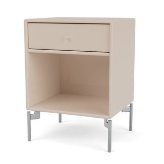 Dream Nachttisch Selection - Nachttisch - Montana Furniture - Clay - Beine - Chrom