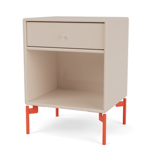 Dream Nachttisch Selection - Nachttisch - Montana Furniture - Clay - Beine - Rosehip