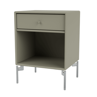 Dream Nachttisch Selection - Nachttisch - Montana Furniture - Fennel - Beine - Chrom