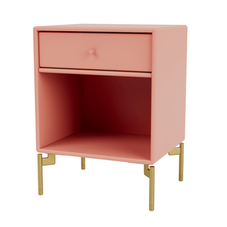 Dream Nachttisch Selection - Nachttisch - Montana Furniture - Rhubarb - Beine - Messing