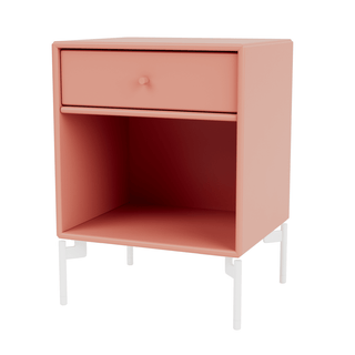 Dream Nachttisch Selection - Nachttisch - Montana Furniture - Rhubarb - Beine - Snow