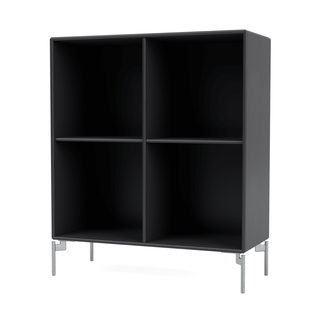 Show Bücherregal Selection - Bücherregal - Montana Furniture - Anthracite - Beine - Chrom