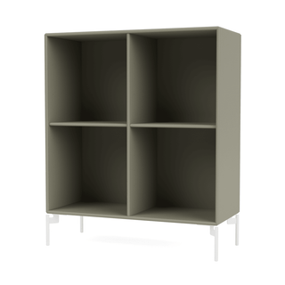 Show Bücherregal Selection - Bücherregal - Montana Furniture - Fennel - Beine - Snow