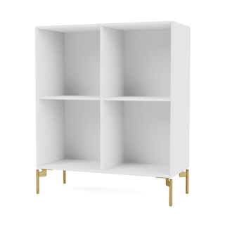 Show Bücherregal Selection - Bücherregal - Montana Furniture - NewWhite - Beine - Messing