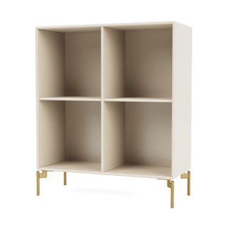 Show Bücherregal Selection - Bücherregal - Montana Furniture - Oat - Beine - Messing