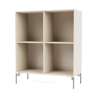 Show Bücherregal Selection - Bücherregal - Montana Furniture - Oat - Beine - Chrom