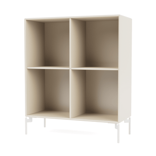 Show Bücherregal Selection - Bücherregal - Montana Furniture - Oat - Beine - Snow