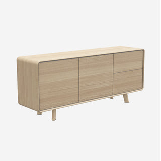 Neva Sideboard - Sideboard - Artisan - Eiche natürlich geseift A01 -