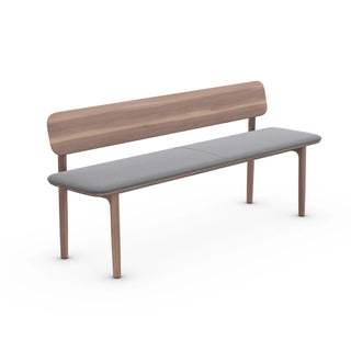 Neva Bank - Bank - Artisan - 160cm - Amerikanische Nuss A01