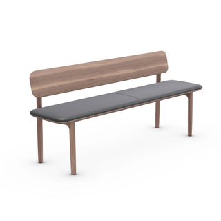 Neva Bank - Bank - Artisan - 160cm - Amerikanische Nuss A01