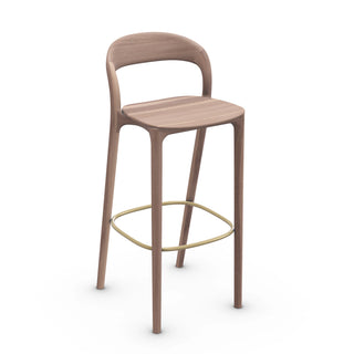 Neva Light Barhocker - Barhocker - Artisan - Amerikanische Nuss A01 - ohne Polsterung