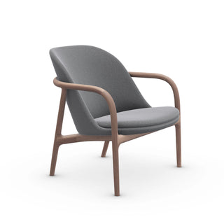 Neva Trimmed Loungesessel - Loungesessel - Artisan - Loungesessel - Amerikanische Nuss A01