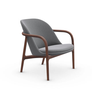Neva Trimmed Loungesessel - Loungesessel - Artisan - Loungesessel - Europäische Nuss A03