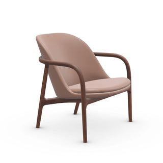 Neva Trimmed Loungesessel - Loungesessel - Artisan - Loungesessel - Europäische Nuss A03