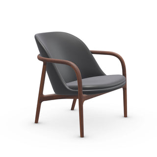Neva Trimmed Loungesessel - Loungesessel - Artisan - Loungesessel - Europäische Nuss A03