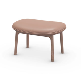 Neva Trimmed Loungesessel - Loungesessel - Artisan - Loungesessel mit Ottoman - Amerikanische Nuss A01