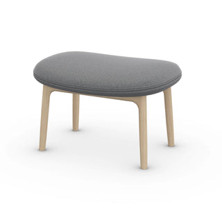 Neva Trimmed Loungesessel - Loungesessel - Artisan - Loungesessel mit Ottoman - Eiche natürlich geseift A01