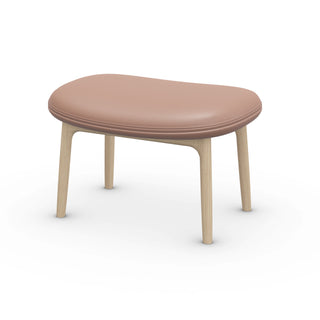 Neva Trimmed Loungesessel - Loungesessel - Artisan - Loungesessel mit Ottoman - Eiche natürlich geseift A01