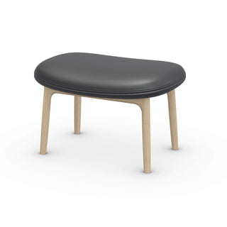 Neva Trimmed Loungesessel - Loungesessel - Artisan - Loungesessel mit Ottoman - Eiche natürlich geseift A01