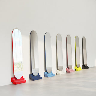 Nonchalant Spiegel - Spiegel - The Form Follows - Gelb -
