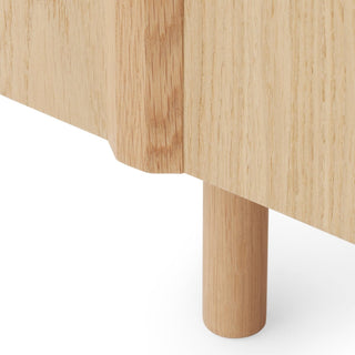 Normann Copenhagen Sideboard | Rib - Sideboard - Normann Copenhagen - Eiche schwarz -