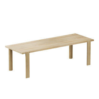 Everyday Tisch - Esstisch - The Form Follows - Eiche hell geölt - L250 x T90cm