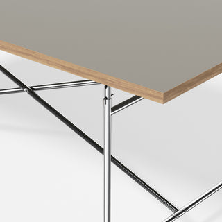 Eiermann 1 Tisch - Schreibtisch - Richard Lampert - 140x80cm - Chrom