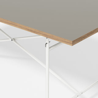 Eiermann 1 Tisch - Schreibtisch - Richard Lampert - 140x80cm - Weiß