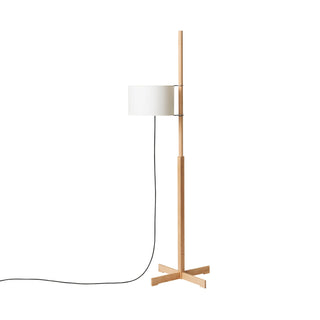 TMM Stehlampe - Stehlampe - Santa Cole - Buche - Weiss