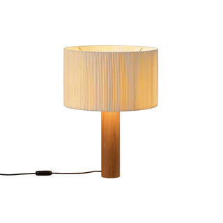 Santa Cole Tischlampe | Moragas - Tischlampe - Santa Cole - Sapeli Holz (Mahagoni) -