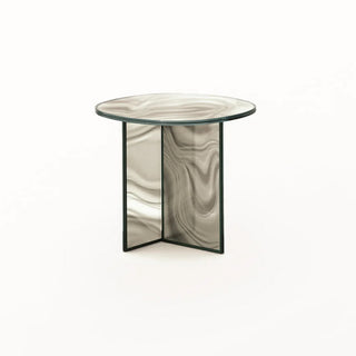 Glas Italia Couchtisch | Liquefy - Couchtisch - Glas Italia - Small - Graubeige