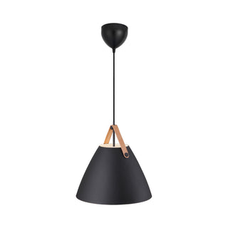 Strip Hängelampe - Hängelampe - for the people - Medium Ø36cm - Schwarz