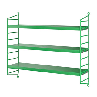 Pocket Regal - Regal - String Furniture - Eiche / weiß -