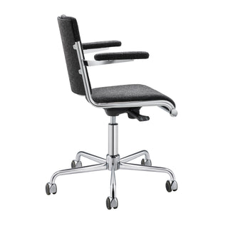 Tecta Bürostuhl | D12 - Bürostuhl - Tecta - Stoff - Grau (Hallingdal) -