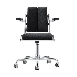 Tecta Bürostuhl | D12 - Bürostuhl - Tecta - Stoff - Grau (Hallingdal) -