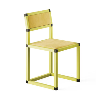 XD Sessel - Stuhl - The Form Follows - Gelb / Samt Gelb -