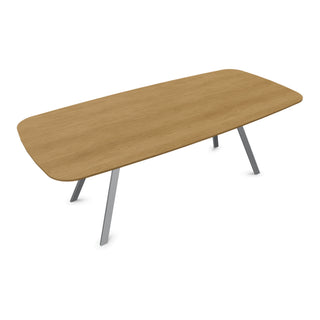 Hussl Tisch | Solid T - Tisch - Hussl - Bootsform - Edelstahl