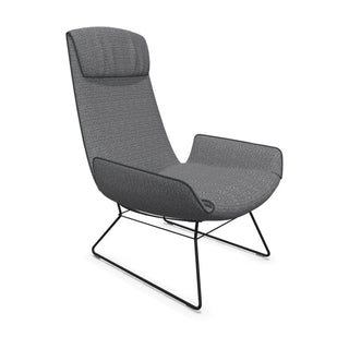 FreiFrau Loungesessel | Amelie Loungesessel - Loungesessel - FreiFrau - Stoff Safire - Col. 009 - Drahtgestell