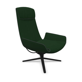 FreiFrau Loungesessel | Amelie Loungesessel - Loungesessel - FreiFrau - Stoff Riga - Cort Sapin - Drehgestell mit Wipp- und Kippfunktion