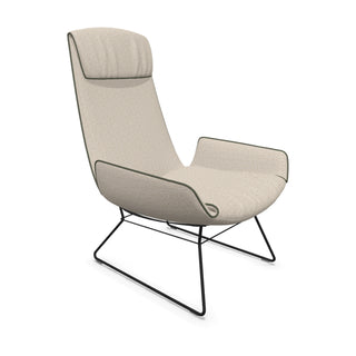 FreiFrau Loungesessel | Amelie Loungesessel - Loungesessel - FreiFrau - Stoff Safire - Col. 004 - Drahtgestell