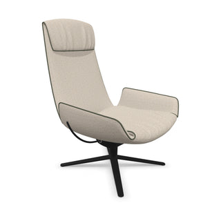 FreiFrau Loungesessel | Amelie Loungesessel - Loungesessel - FreiFrau - Stoff Safire - Col. 004 - Drehgestell mit Wipp- und Kippfunktion