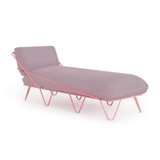 Valentina Up Outdoor Liege - outdoor Sonnenliege - Diabla - Hexagon Pink -