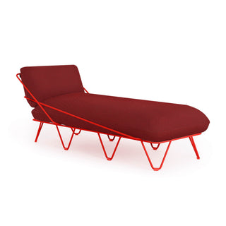 Valentina Up Outdoor Liege - outdoor Sonnenliege - Diabla - Hexagon Red -
